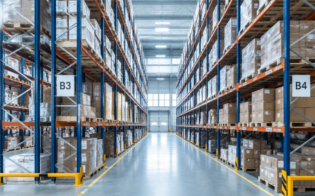 Racked Distribution Space